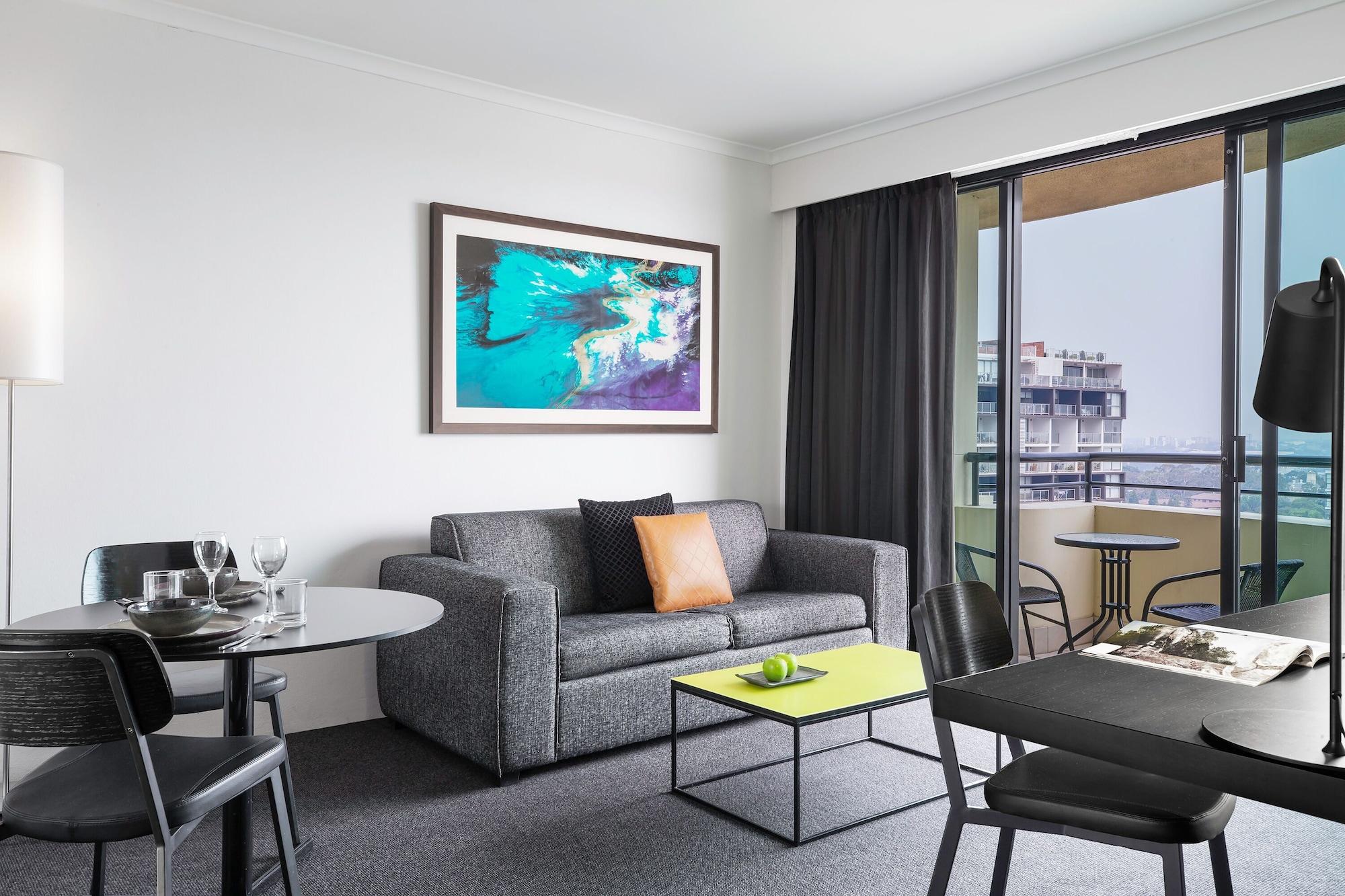 Aparthotel Mantra Parramatta Sídney Exterior foto