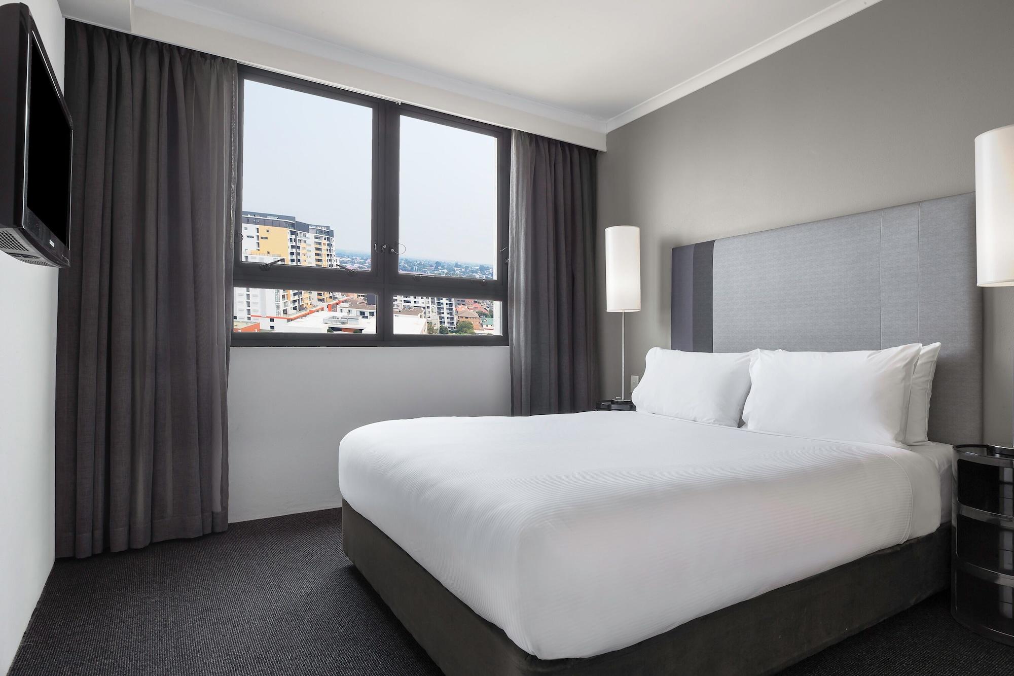 Aparthotel Mantra Parramatta Sídney Exterior foto