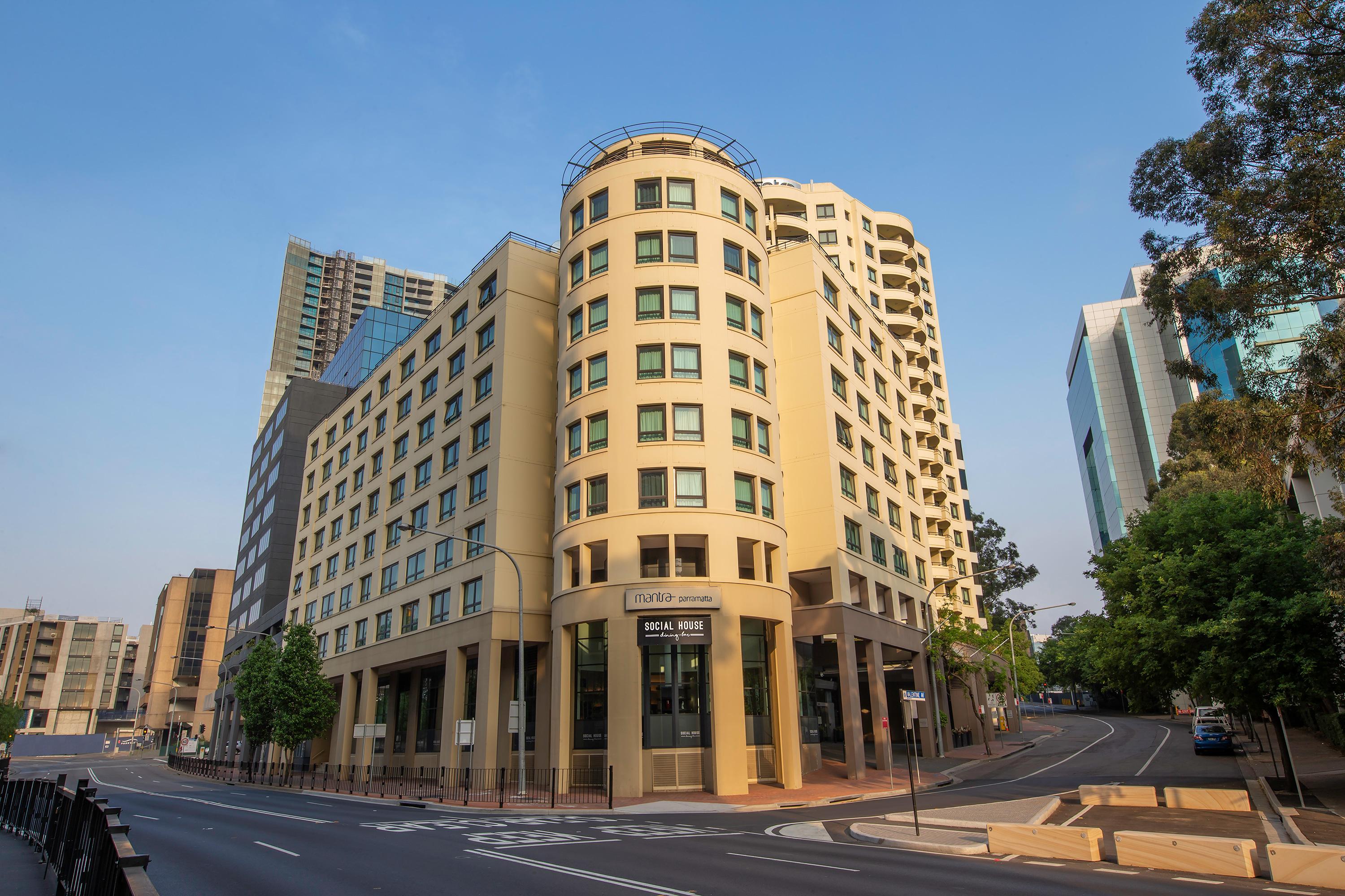 Aparthotel Mantra Parramatta Sídney Exterior foto